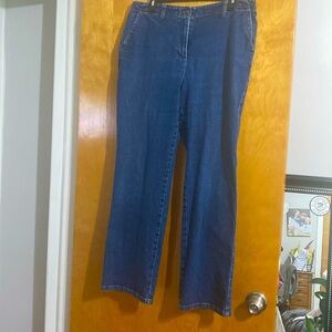 Talbots straight leg petite jeans